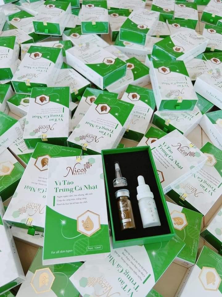 Vi tảo trứng cá nhật tái tạo Nicos chính hãng