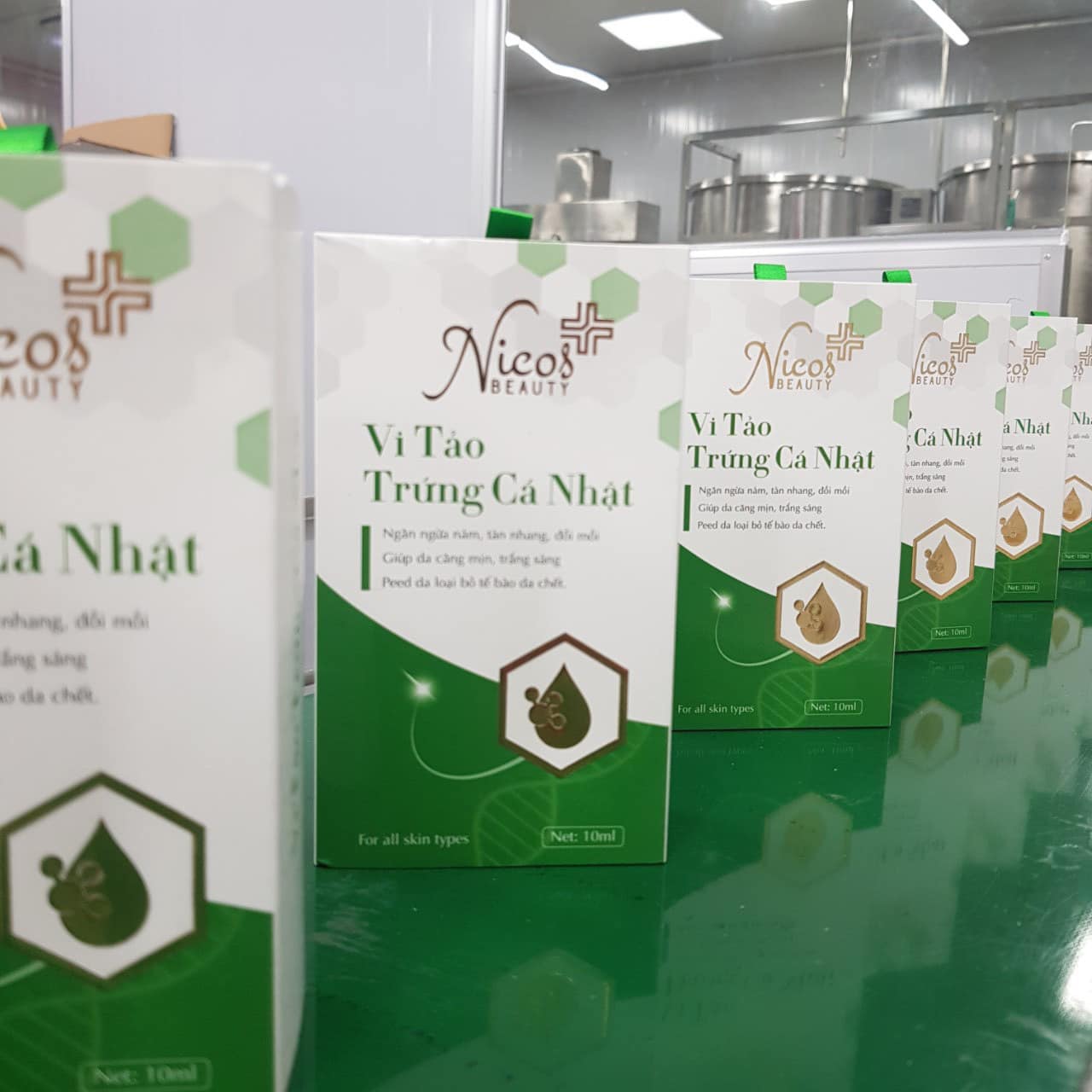 Vi tảo trứng cá nhật tái tạo Nicos chính hãng