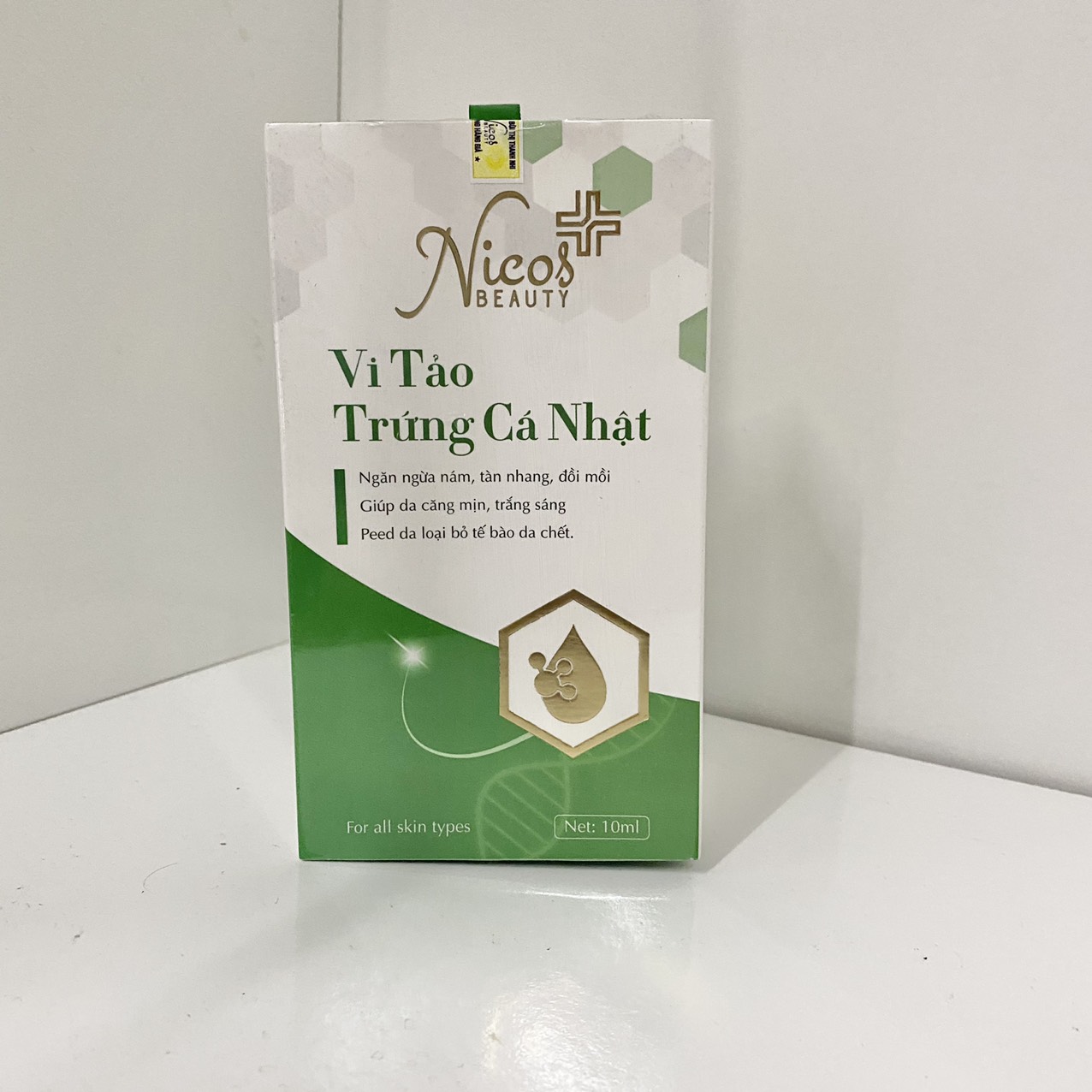 Vi tảo trứng cá nhật tái tạo Nicos chính hãng