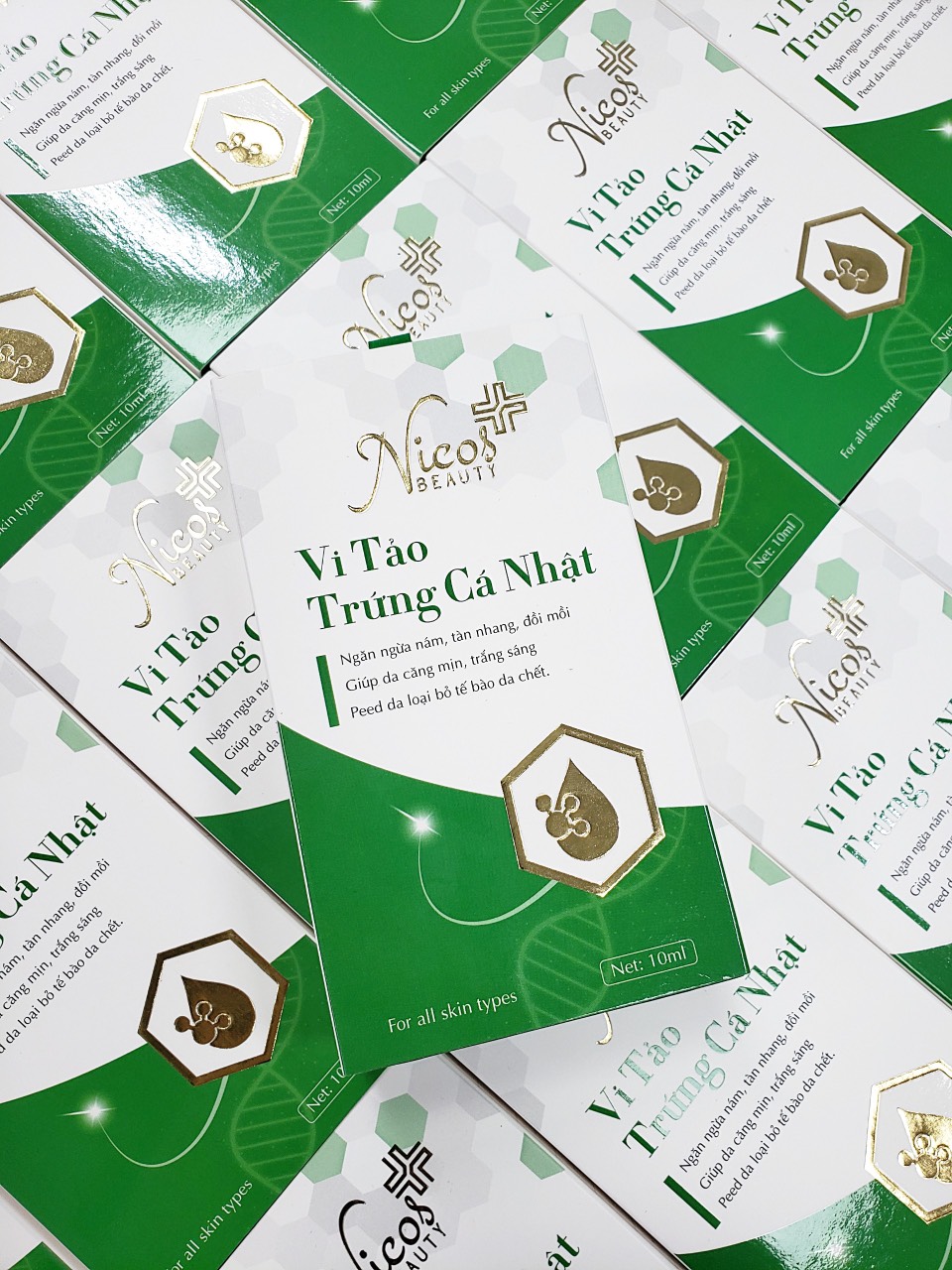 Vi tảo trứng cá nhật tái tạo Nicos chính hãng