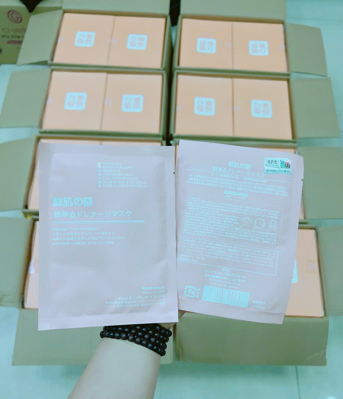 16669_z6826039080356-9a7446dd5e411bdfbb9d70854e33816c_20250723130613.jpg 10 Miếng Mặt Nạ Nhau Thai Cừu Rwine Beauty( Tách Lẻ 10 miếng) - 4570053090229