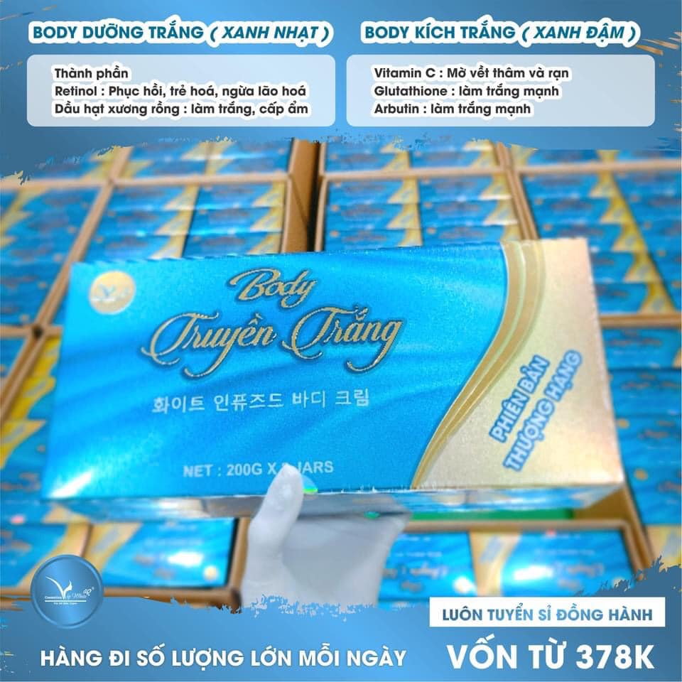 Kem Body Truyền Trắng Phiên Bản Thượng Hạng VIP White