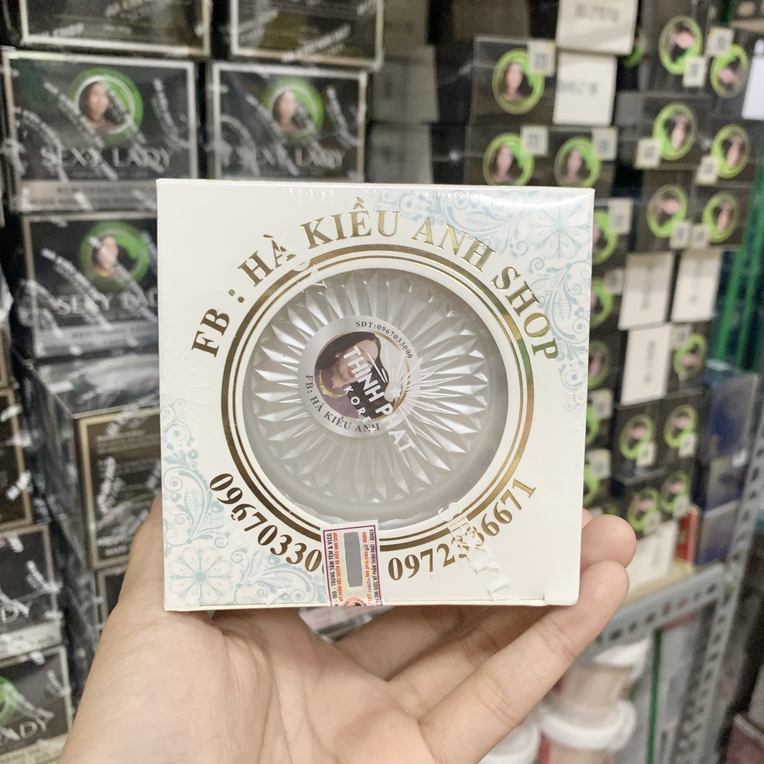 Kem face màu trắng dưỡng trắng da ngừa lão hóa Sexy Lady Hà Kiều Anh Shop Chính Hãng