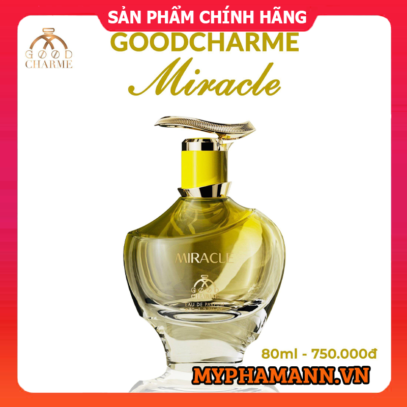 Nước hoa nữ Good Charme Miracle 80ml Chính Hãng Tặng Kèm Quà