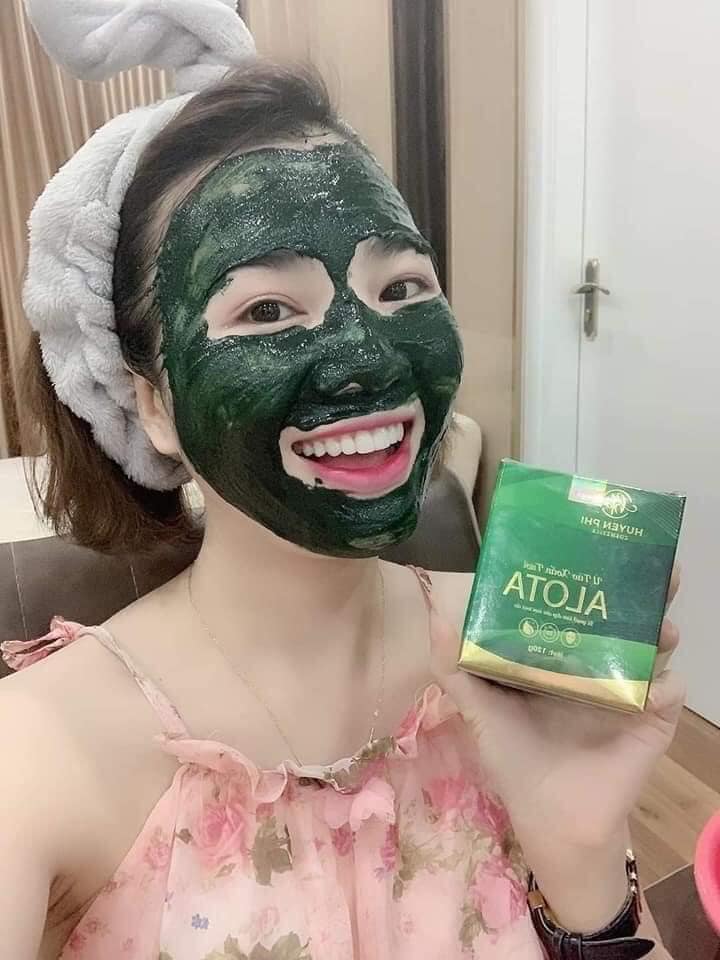 Mặt Nạ Ủ Tảo Xoắn Tươi ALOTA Huyền Phi Chính Hãng