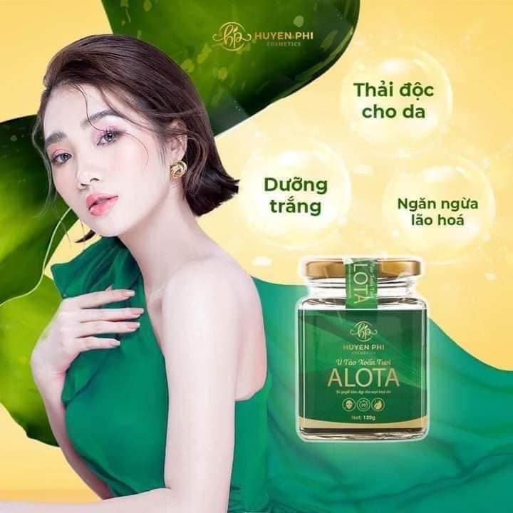 Mặt Nạ Ủ Tảo Xoắn Tươi ALOTA Huyền Phi Chính Hãng