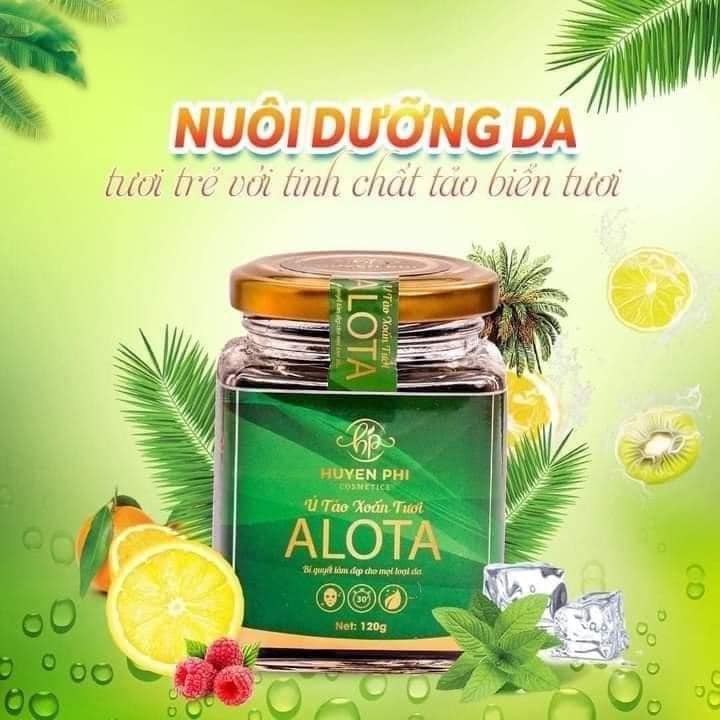 Mặt Nạ Ủ Tảo Xoắn Tươi ALOTA Huyền Phi Chính Hãng
