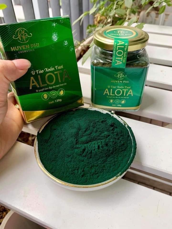 Mặt Nạ Ủ Tảo Xoắn Tươi ALOTA Huyền Phi Chính Hãng