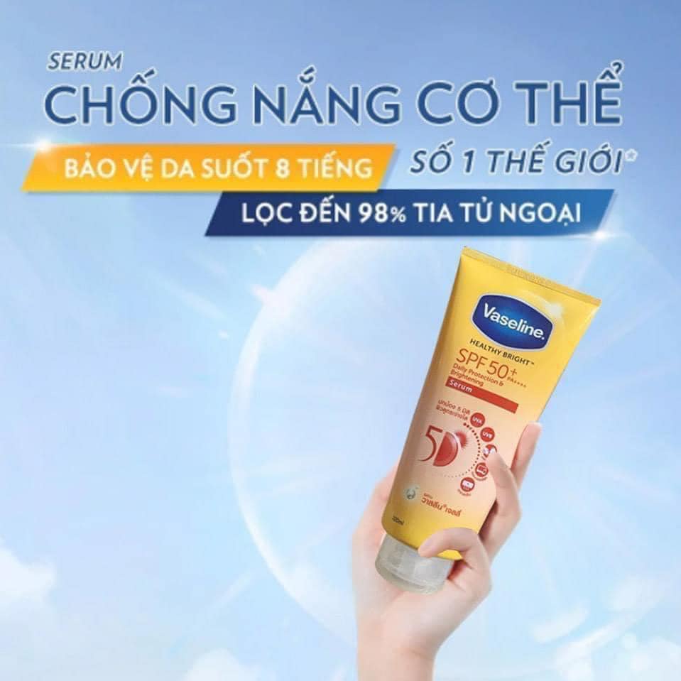 17033-289084943-558575105773774-5390390386744372410-n-1.jpg Sữa Dưỡng Thể Vaseline Healthy Bright Spf 50+ Daily Protection Brightening Serum 300ml (Hàng nhập khẩu có tem phụ) - VASELINE01