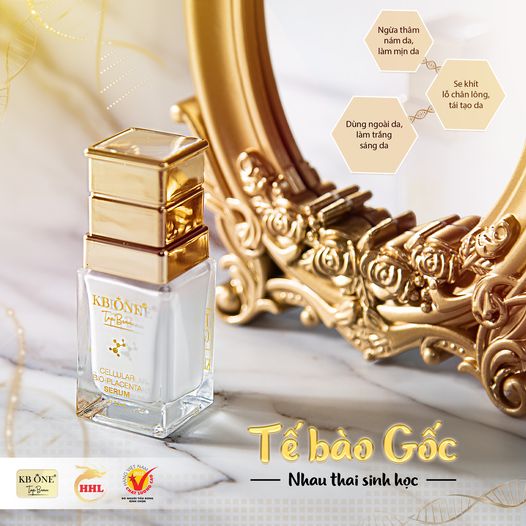 Serum tế bào gốc nhau thai sinh học Kb One Top Beau Chính Hãng