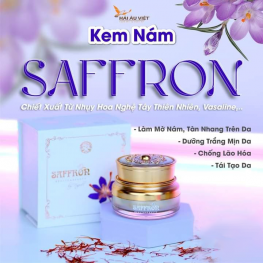 Kem Face trị nám dưỡng trắng da saffron Napoli Hải Âu Việt Chính Hãng - 8936106220160