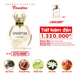 Nước Hoa Nữ Charme Vanitas 30mChính Hãng - 8938509617271