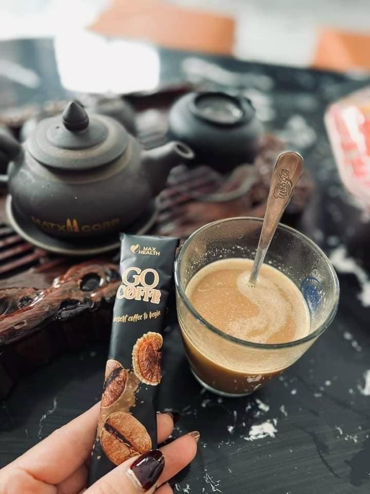 Giá sỉ cafe Giảm Cân Go Coffe Max Health Hộp Lớn 12 Gói