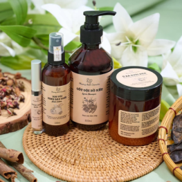 Combo Cốt Gội Bồ Kết Ủ Xả Bưởi Dừa Phương Anh Cosmetic