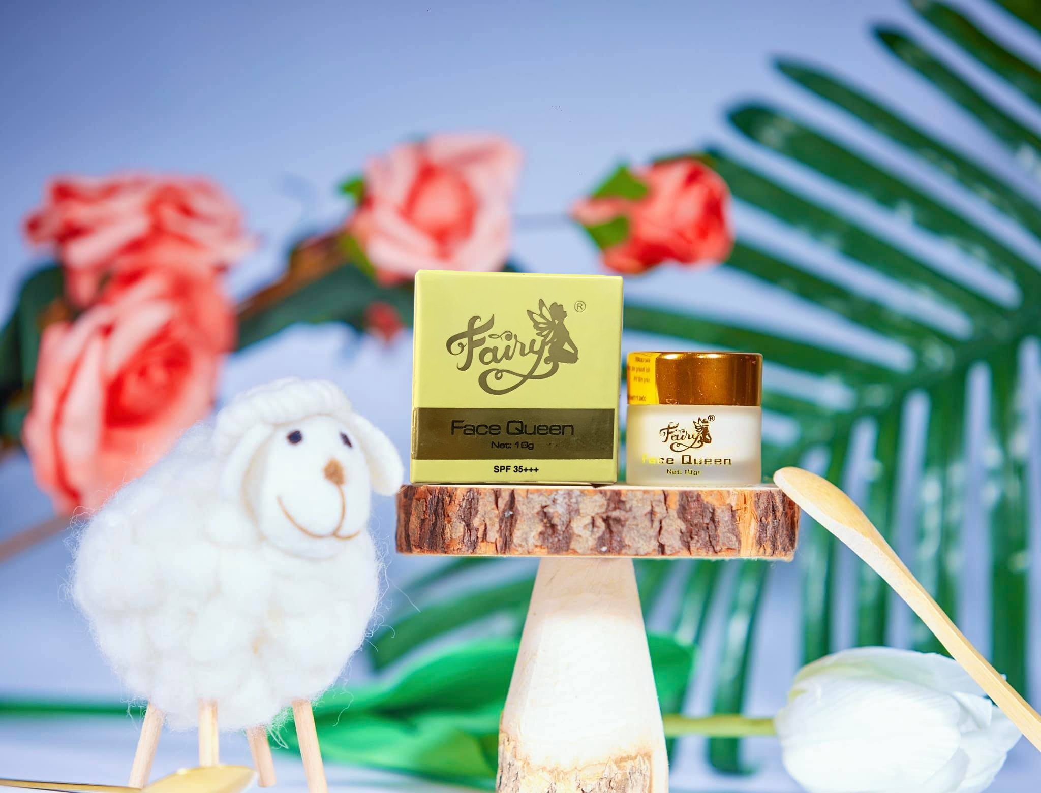 Sỉ kem Face Queen Dưỡng Trắng Da Mặt Cao Cấp Fairy Cosmetics Phiên Bản Mini 10gr