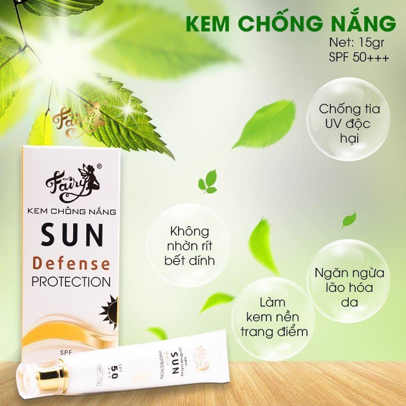 Kho sỉ kem Chống Nắng Fairy Cosmetics Size Mini Sun Defense Protection