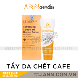 Kem Tẩy Da Chết Cafe Bơ Cacao Hatagold Cosmetics - 8936214120062
