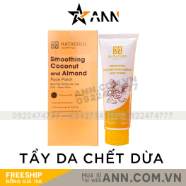 Kem Tẩy Da Chết Dừa Hạnh Nhân Hatagold Cosmetics - 8936214120079