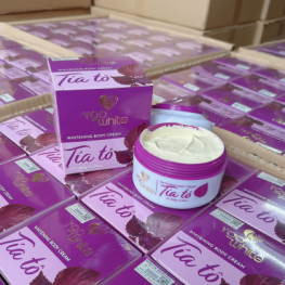 Kem Body Dưỡng Trắng Da Tía Tô Yoo White Chính Hãng