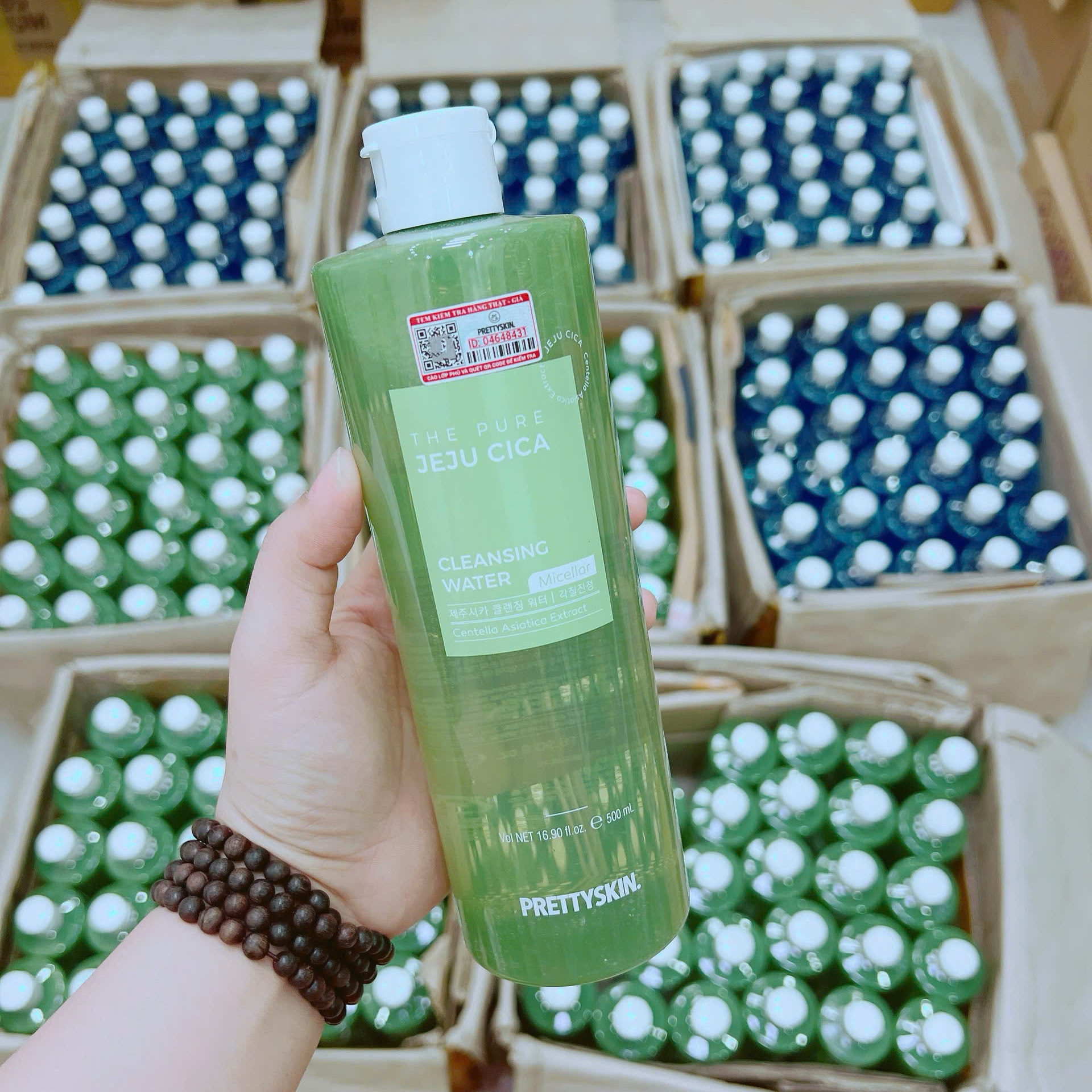 Giá sỉ nước Tẩy Trang Rau Má PrettySkin