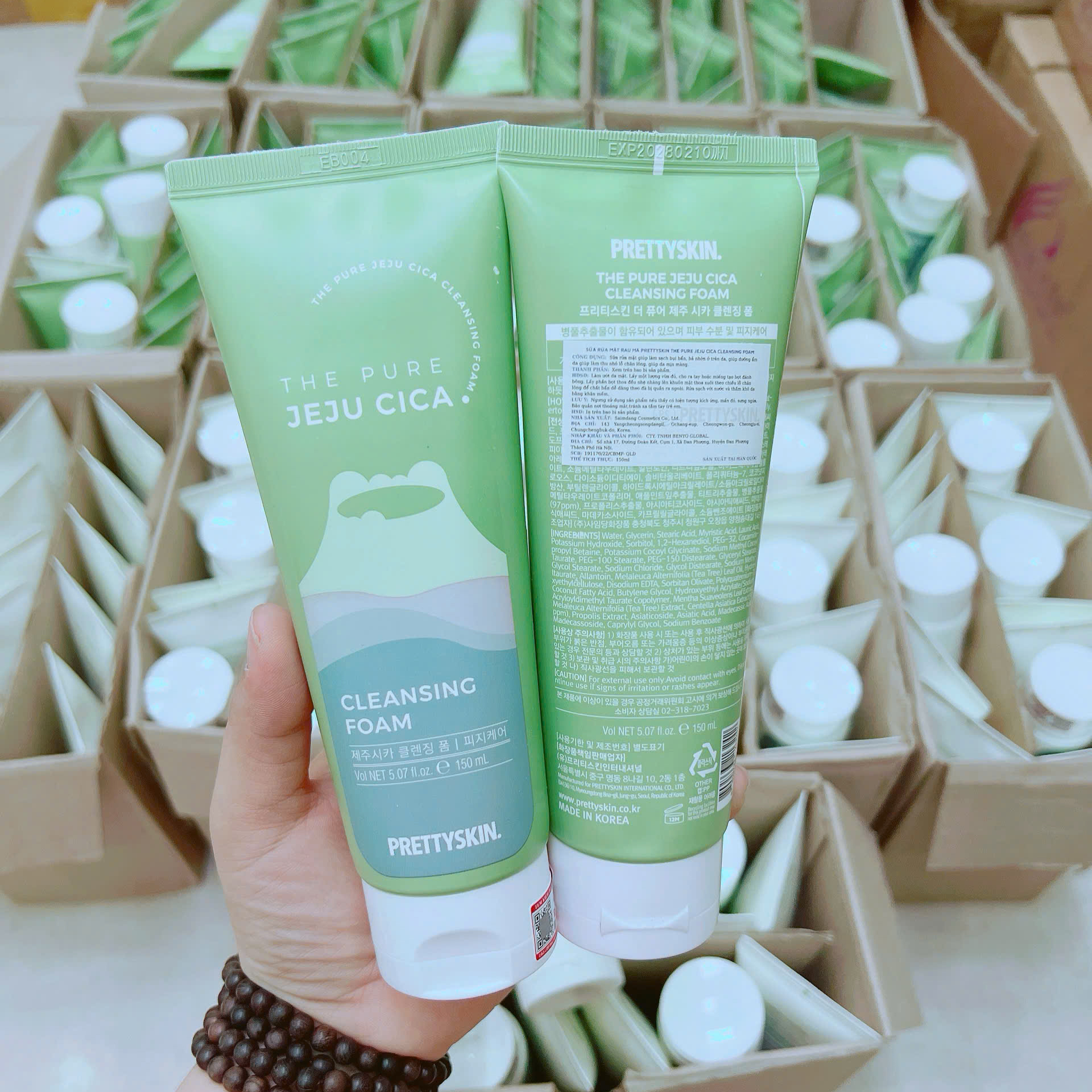 Sữa Rửa Mặt Rau Má PrettySkin