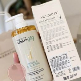 Combo Dầu Gội Xả Biotin Collagen Voudioty Keratin x9 - COMBOBIOTINX9