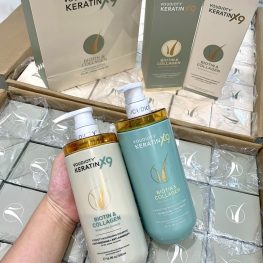 Combo Dầu Gội Xả Biotin Collagen Voudioty Keratin x9 - COMBOBIOTINX9