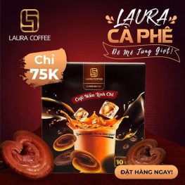 Hộp Cà Phê Nấm Linh Chi Laura Coffee Nhật Kim Anh - 8936206550006