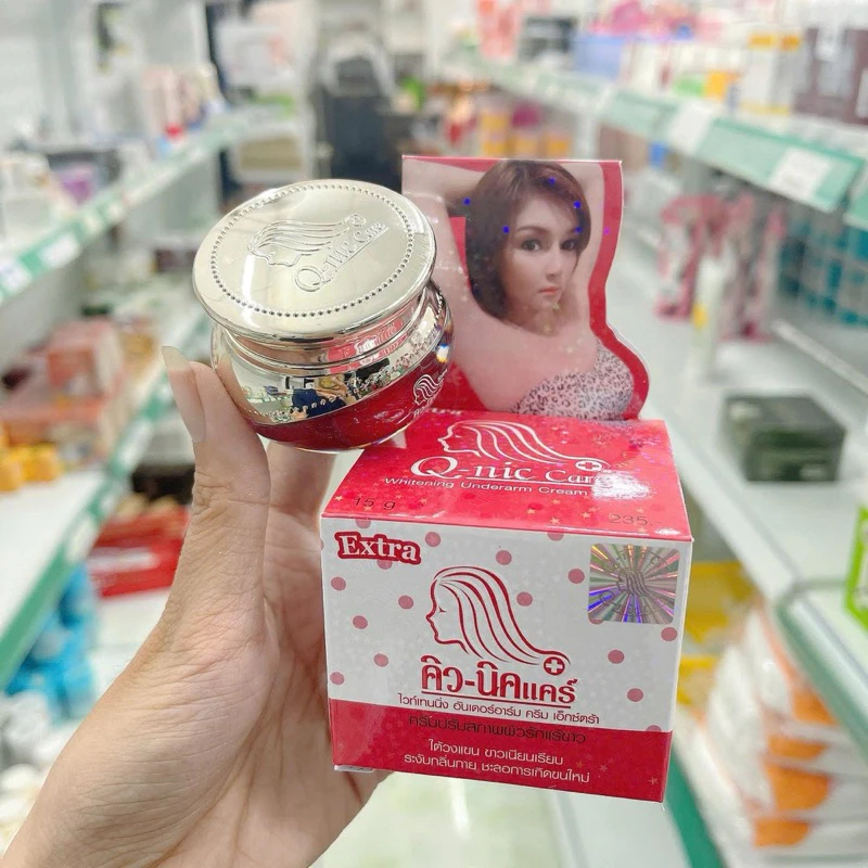 Kem Giảm Thâm Nách Q Nic Care Thái Lan Phiên Bản Mới