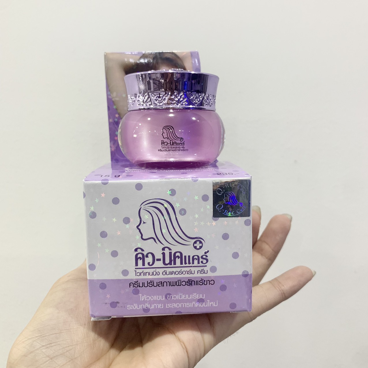 Kem Giảm Thâm Nách Q Nic Care Thái Lan Phiên Bản Mới