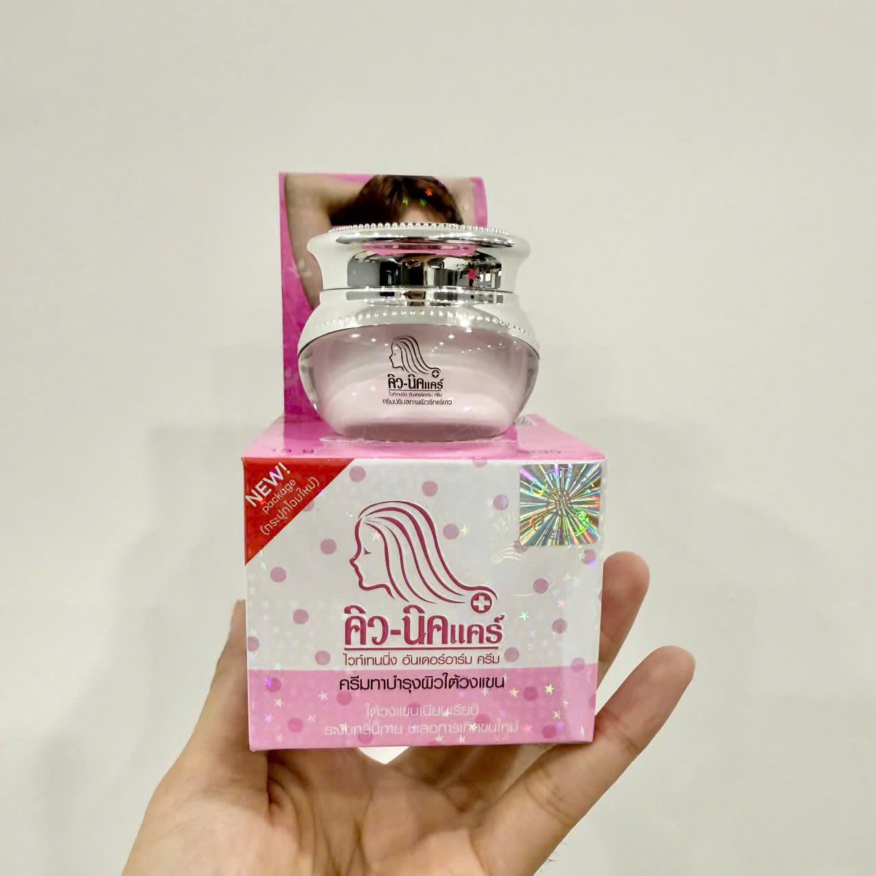 Kem Giảm Thâm Nách Q Nic Care Thái Lan Phiên Bản Mới