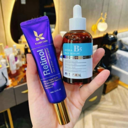 Combo Dưỡng Tái Tạo Retinol Và Serum Phục Hồi B5