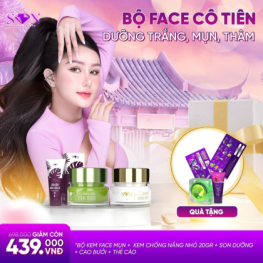 Bộ Face Cô Tiên Dưỡng Trắng Mụn Thâm SON Cosmetic Chính Hãng
