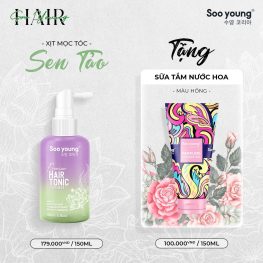 Xịt Mọc Tóc Sen Tảo Soo Young 150ml - 8938532152251