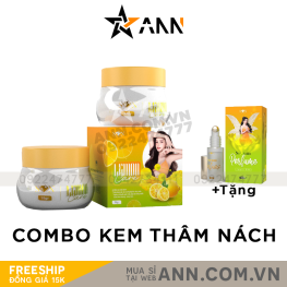 Combo 2 Hộp Kem Thâm Nách Lemon Care SON Cosmetic (Tặng Serum) - COMBOSON7