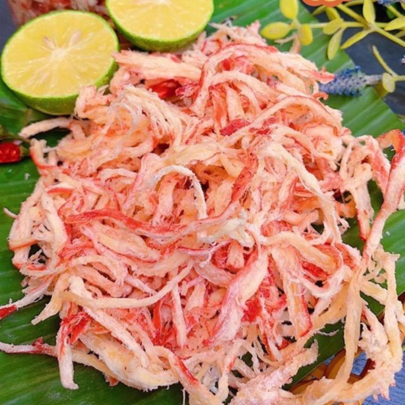 Giá sỉ mực ống Xé Sợi Sấy Khô 300g
