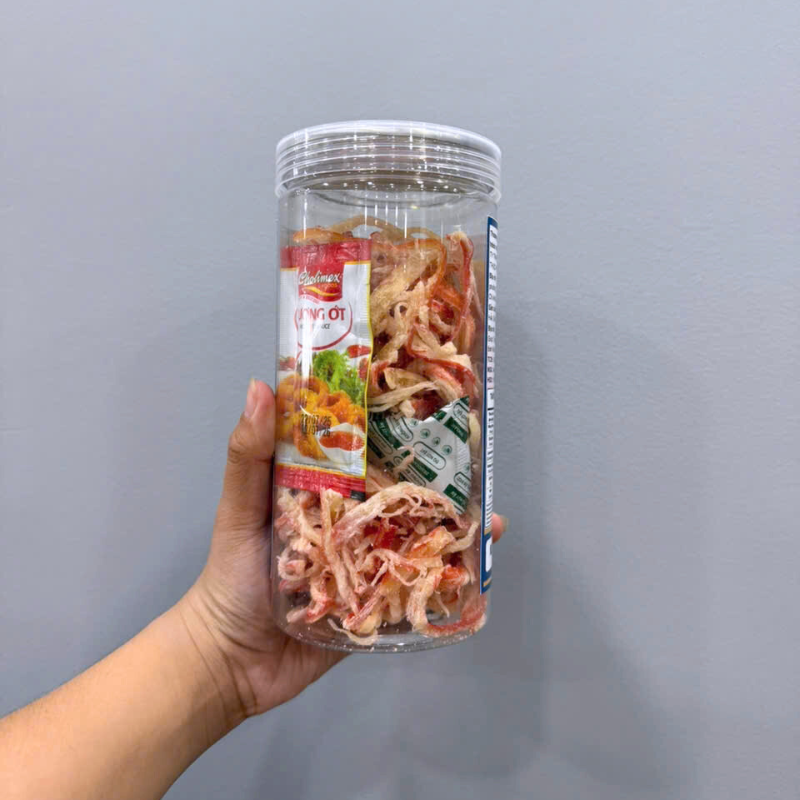 Giá sỉ mực ống Xé Sợi Sấy Khô 300g