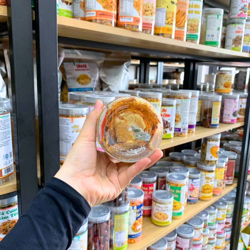 Khô Cá Bống Tẩm Gia Vị Miếng 200g Hộp