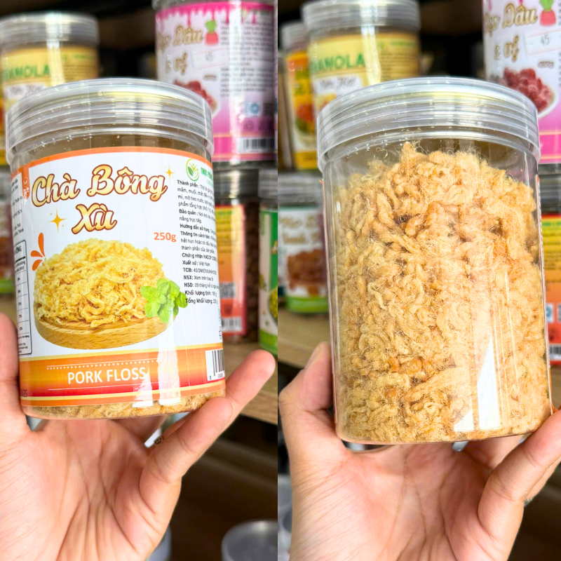 Chà Bông Heo Xù Đặc Biệt 250g Hộp Pet