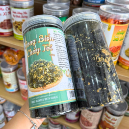 Rong Biển Cháy Tỏi Loại Ngon 200g Hộp Pet - 8936208930509