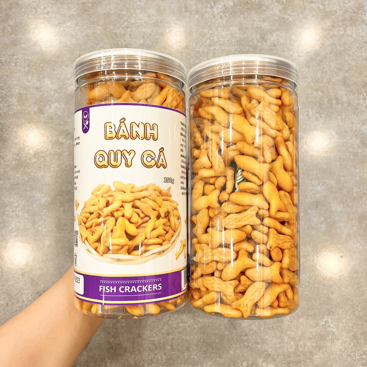 Bánh Quy Cá Vị Bơ Sữa Thơm Ngon 250g