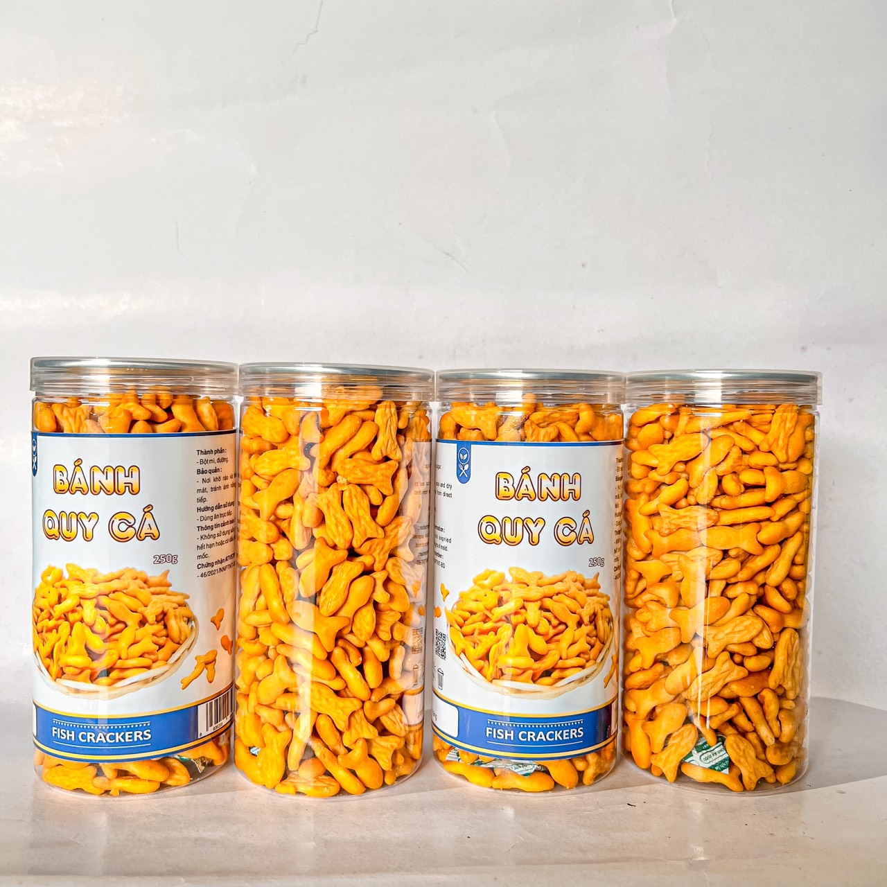 Bánh Quy Cá Vị Bơ Sữa Thơm Ngon 250g