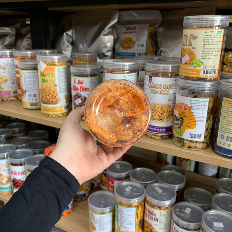 Da Heo Tỏi Ớt Thơm Ngon Giòn Rụm 160g Hộp