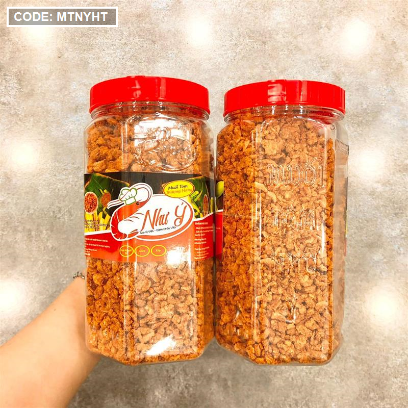 Muối Tôm Như Ý Hạt To Thơm Ngon Đậm Vị 400g