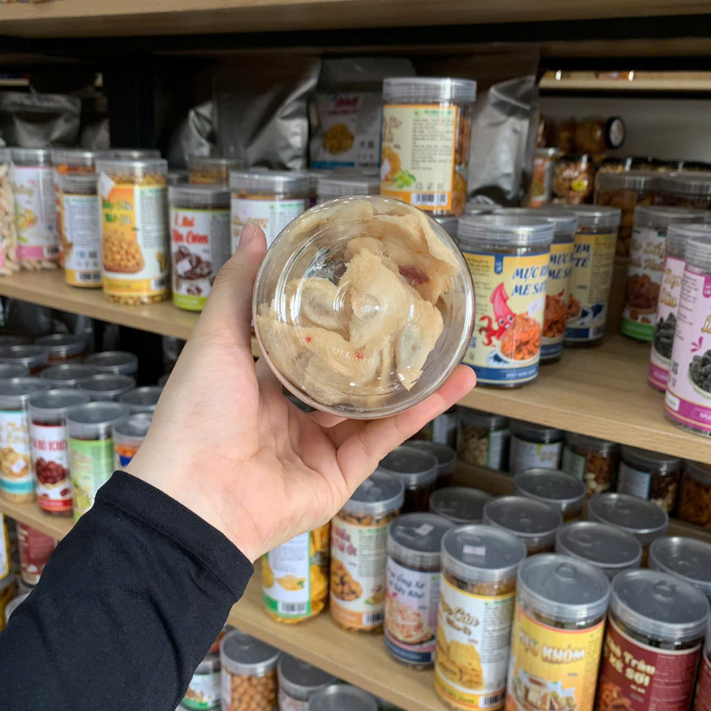 Mãng Cầu Sấy Muối Ớt Thơm Ngon 300g Hộp