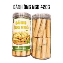 Bánh Ống Ngò Sầu Riêng Thơm Ngon 400g Hộp - BONSR