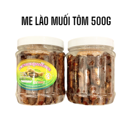 Me Lào Muối Tôm Thơm Ngon 500g hộp - MLMT