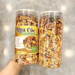 Ngũ Cốc Granola Trái Cây Loại Ngon 500g (Có yến mạch) - NCGTC