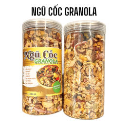 Ngũ Cốc Granola Trái Cây Loại Ngon 500g (Có yến mạch) Hộp - NCGTC