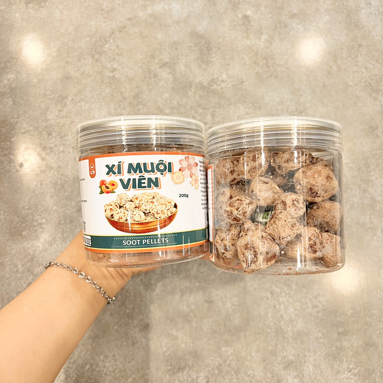 Xí Muội Viên Thái Lan Mini Thơm Ngon 200g Hộp